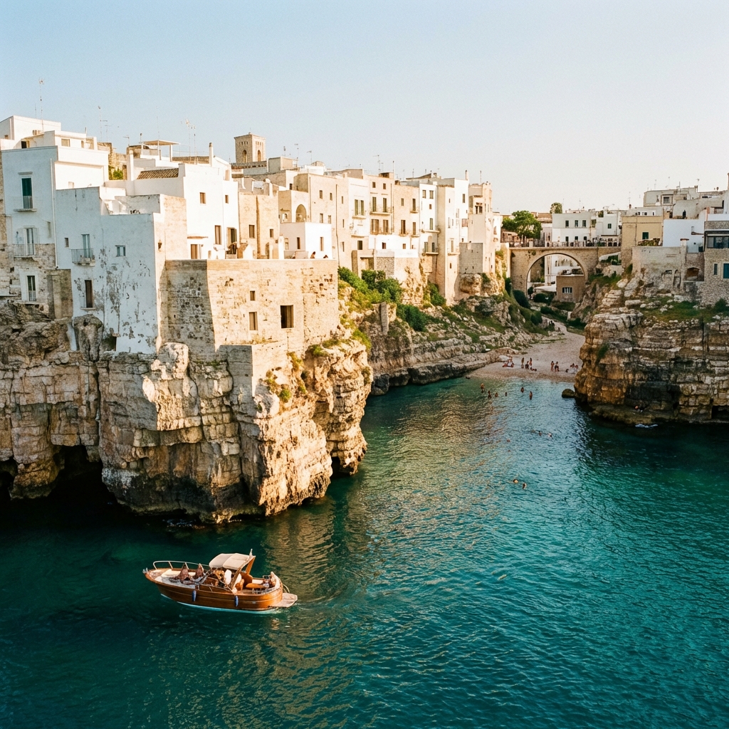 POLIGNANO A MARE: Cliff-Top Dining & Cave Swimming